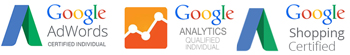 Certification Google Adwords, Shopping, Analytics - ANEMO